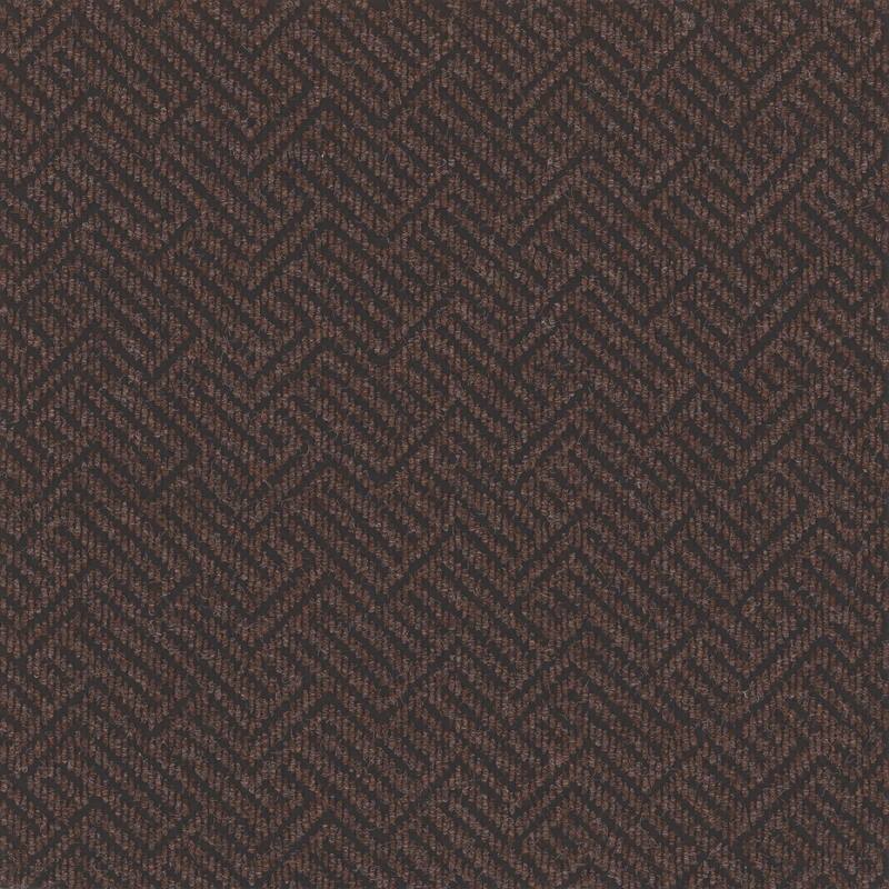 Shaw Philadelphia Commercial Tread on Me 24" x 24" Glue Down Carpet - Woodland Peat