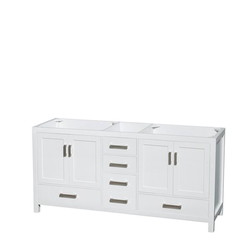 Wyndham Collection WCS141472DUNOM70 Sheffield 72" Free Standing Double