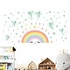 preview thumbnail 1 of 7, Walplus Colorful Rainbow Magic Fairy Glow in the Dark Wall Sticker DIY