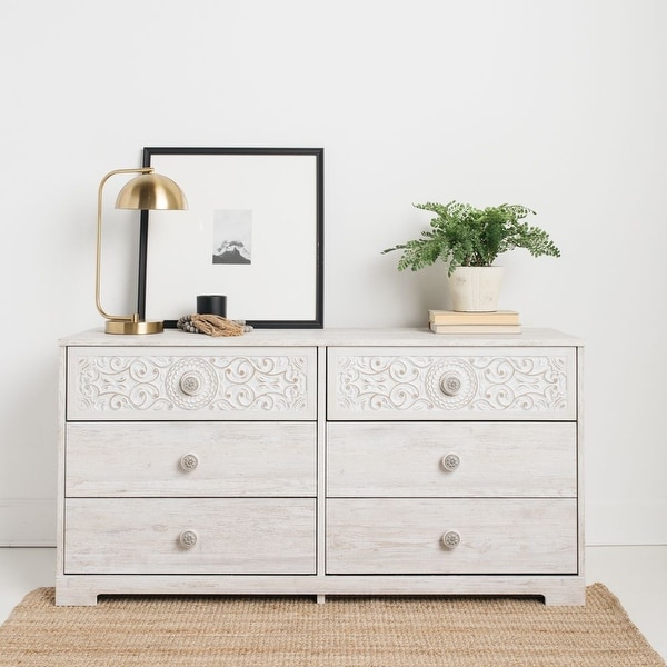 Paxberry Whitewash Dresser Bed Bath Beyond 32607574