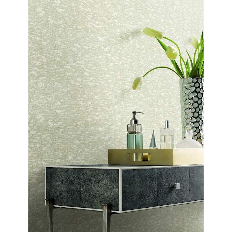 Gilbert White Non-Woven Unpasted Textures Weathered Cypress Wallpaper Covers about 60.75 sq. ft.