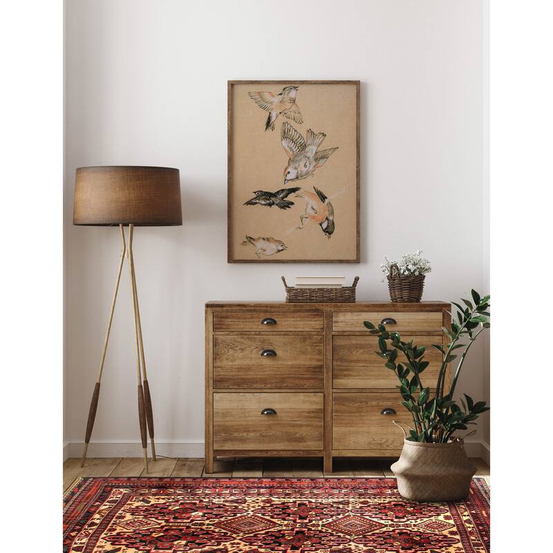 Teimani Beige Rug 4'2" x 6'5" - 4'2 x 6'5