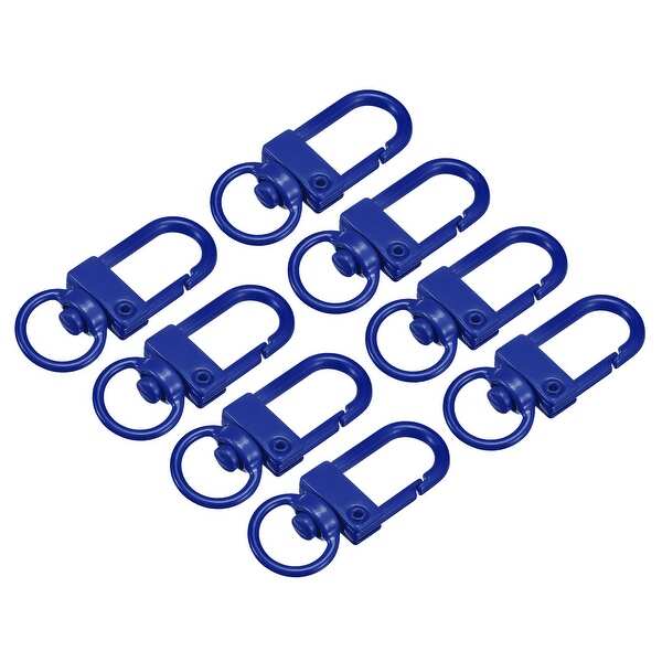 Swivel Clasps Snap Hook, 33x13mm Lobster Claw Clasp for DIY, 8Pcs