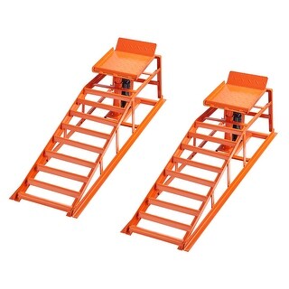 UIMOSO Hydraulic Car Ramps, 2 PCS 11000 lbs 5T, 10-14.2 Inch Lift ...