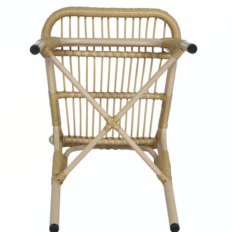 2PCS PE Dining Chairs