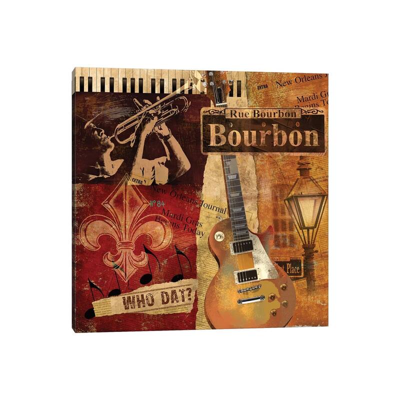 iCanvas "Rue Bourbon" by Conrad Knutsen Canvas Print