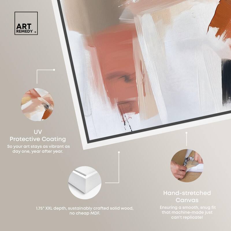 Rose and Rust I Canvas by Art Remedy
