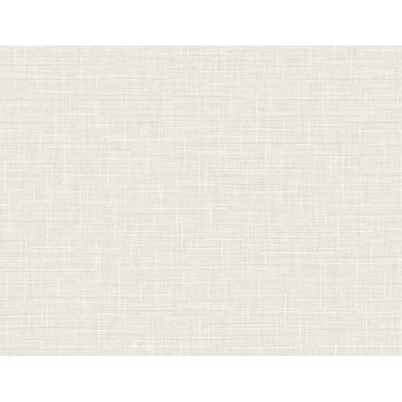 DuPont Tedlar Grasmere Weave High Performance Vinyl Unpasted Wallpaper - 27 in. W x 27 ft. L - French Vanilla