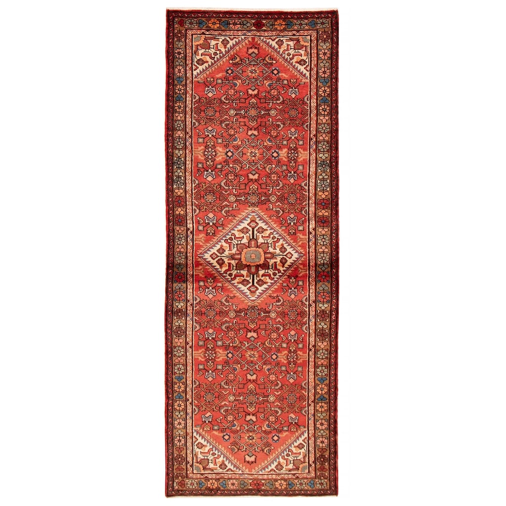 Andelz Red Rug 3'10" x 10'0" - 3'10 x 10'0