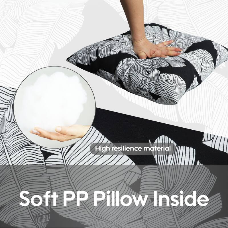 11 Pack Outdoor Throw Pillows,Waterproof & Fade-Resistant Patio Cushions-Soft & Comfortable Decorative Pillow Covers