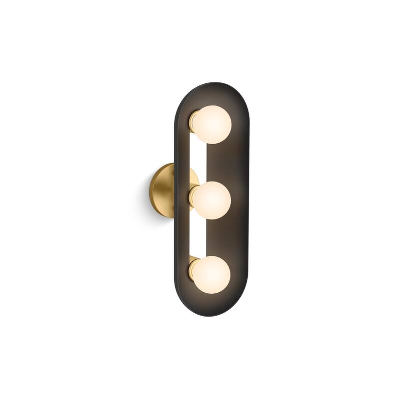 Kohler Lighting 31784-SC03 Jabot 3 Light 8" Tall Wall Sconce