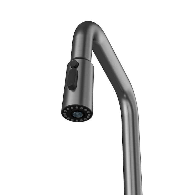 Karran Stalbridge Single Handle Pull-Down Sprayer Kitchen Faucet