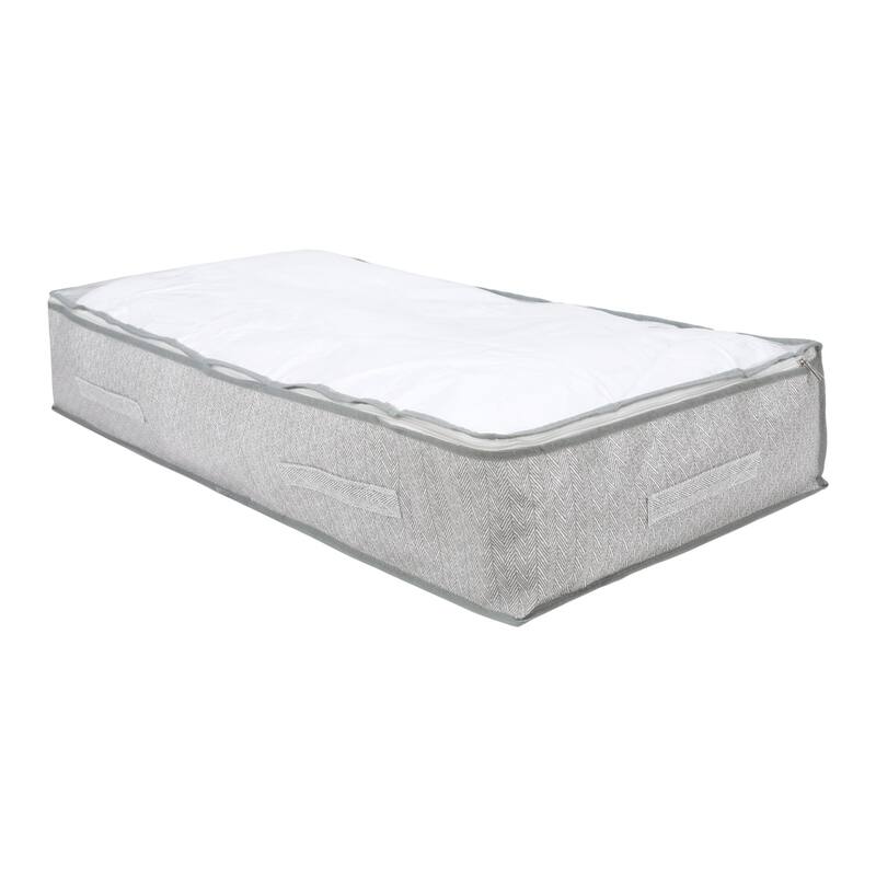 1 Pack Clothes Storage with Handles, Foldable Storage Bags, Moving Bags for Organizing Bedroom, Closet Organizers and Storage