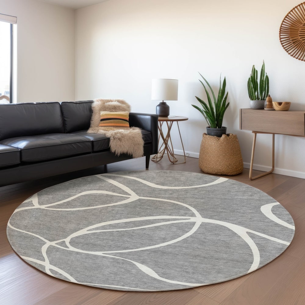 Premium Washable Super Soft Abstract Dash Mayfield Rug