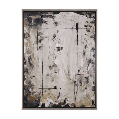 Clay I Framed Canvas Art Print