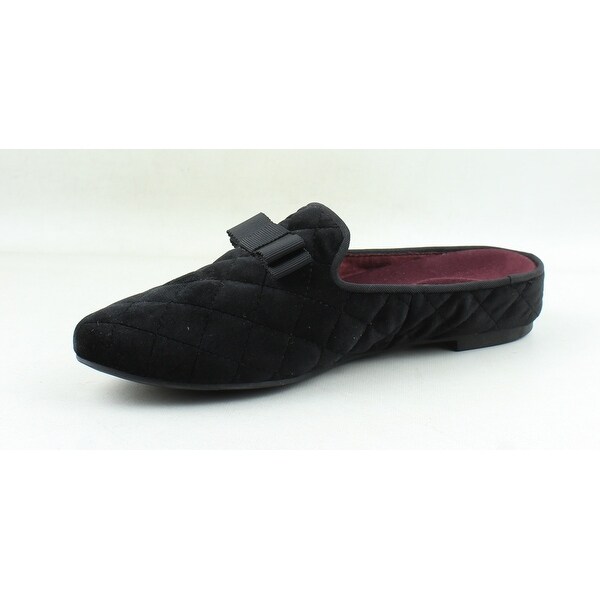 Vionic Womens Snug Eloise Black Mule Slippers Size 7
