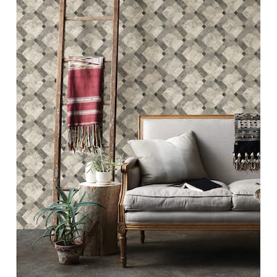 Ventura, Devonshire Light Marble, 33 FT. L x 20.5In. W Wallpaper Roll