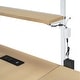 preview thumbnail 12 of 26, Twin Metal Loft Bed with Study Desk, Remote-Control LED Shelf Lighting, Charging Station & Ample Storage,Cabinets and Shelves