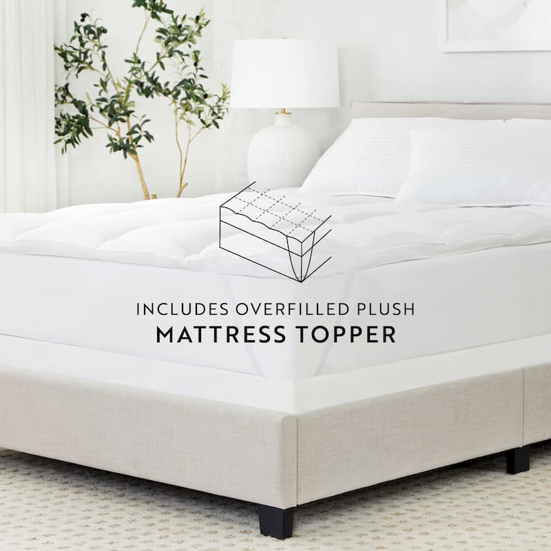 Simply Essential Dorm In A Bag Duvet, Sheet Set, Mattress Pad and Duvet Insert