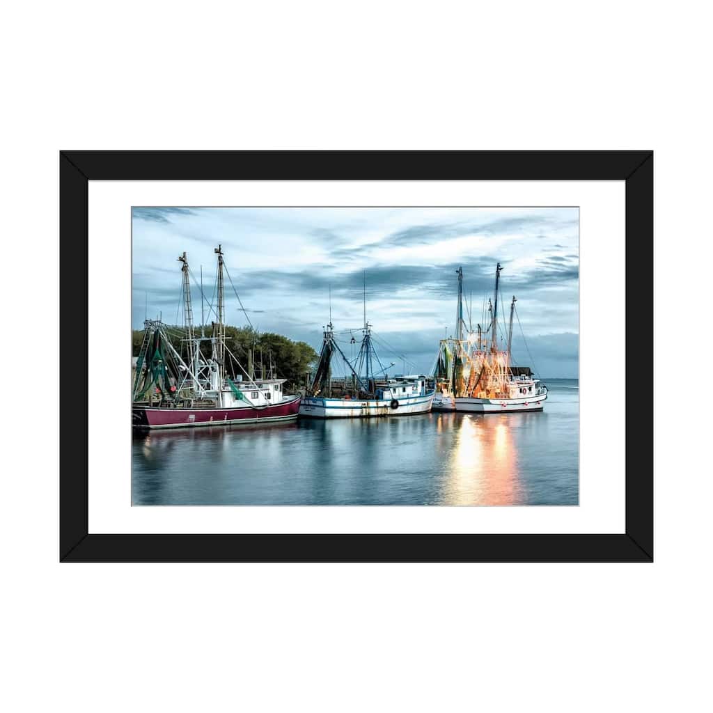 iCanvas "The Shrimping Fleet" by Danny Head