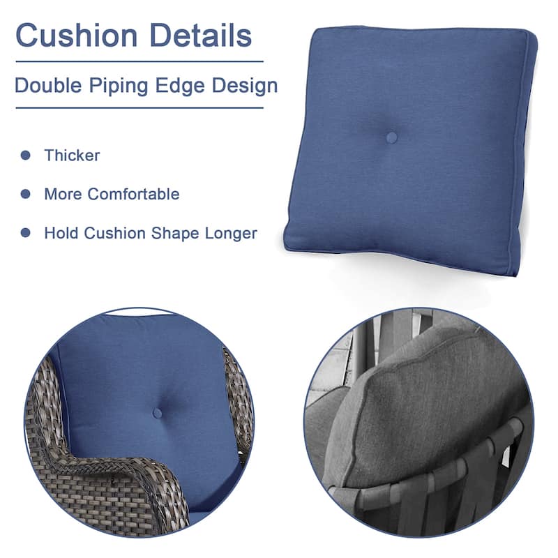 Outdoor Lounge Chair Replacement Cushion For Patio Chair - N/A