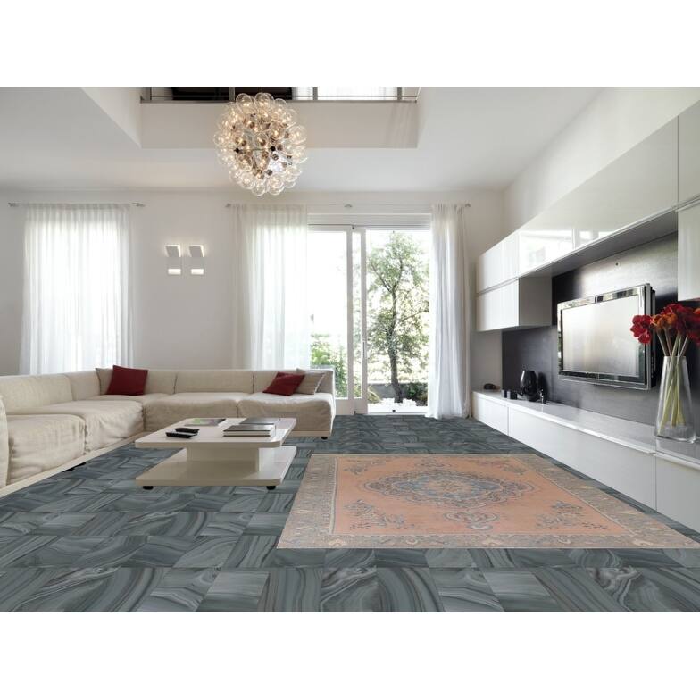 Hand Knotted Oriental 100% Wool Carpet Traditional Medallion Coral Tabriz Area Rug - 11' 11'' X 8' 8''