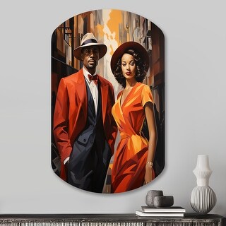 Harlem Renaissance Pattern Frame Designart - Harlem Renaissance Celebration II - Harlem Renaissance ...