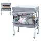 preview thumbnail 2 of 3, Portable Baby Diaper Changing Table with Drawers - N/A