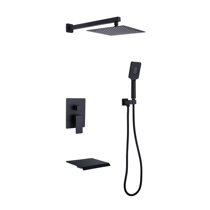 Pressure Balanced Tub And Shower Faucet With Rough-In Valve
