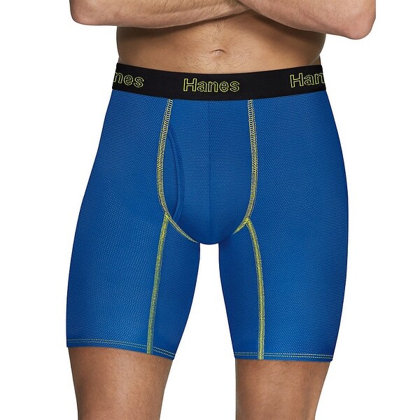 Hanes men's comfort flex fit long leg boxer briefs clearance