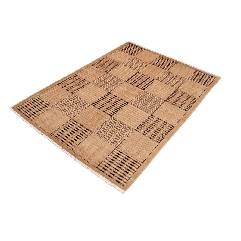 Chic Terrain Gabbeh Hand Knotted Wool Area Rug