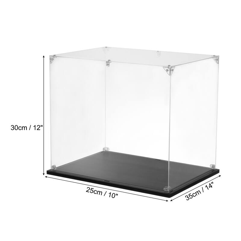 Acrylic Display Case, for Displaying Collectibles, Dolls, Model Car - 10"x14"x12"