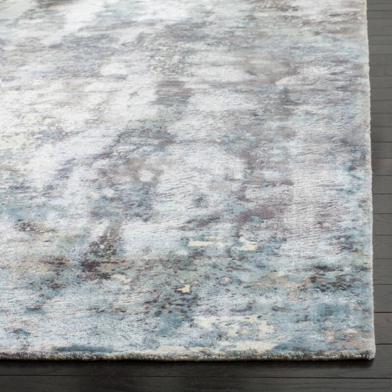 SAFAVIEH Handmade Mirage Arti Modern Abstract Viscose Rug