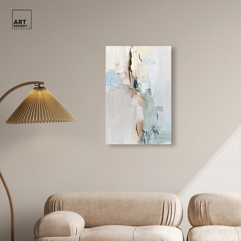 Impasto Intervals III Canvas by Art Remedy, Gallery Wrapped