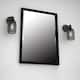 1 Light Vanity Light in Burning gray with Smoked Glass - W:4.92*H:10.87*E:7.40