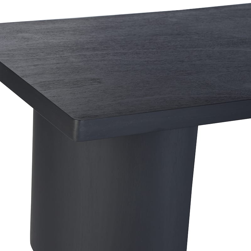 Half Moon Mango Wood Coffee Table by East at Main