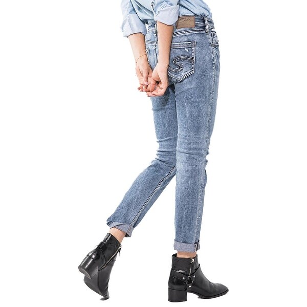 silver sam boyfriend jeans