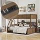 preview thumbnail 18 of 30, Multi-functional Solid Wood Bunk Bed by Harper & Bright Designs