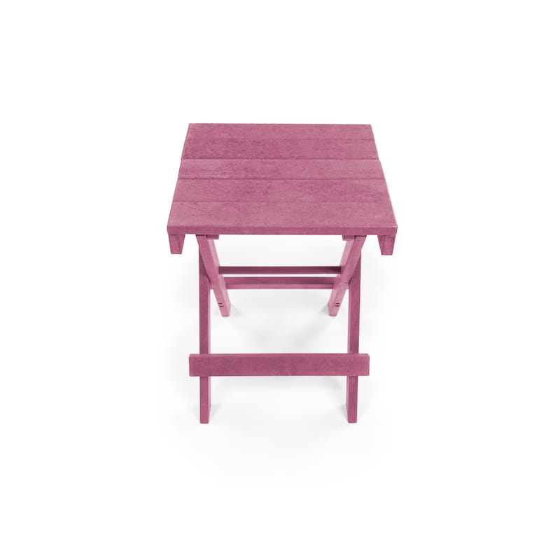 San Juan Fully Assembled All-Weather Recycled HDPE Outdoor Folding Bistro table