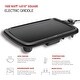 preview thumbnail 5 of 9, Caynel 16 inches Professional Electric Griddle with Smoke less Non-Stick Coating