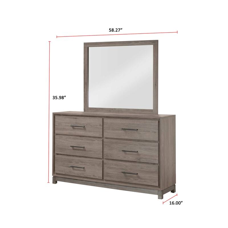 Jennifer Brown Upholstered Panel Bed