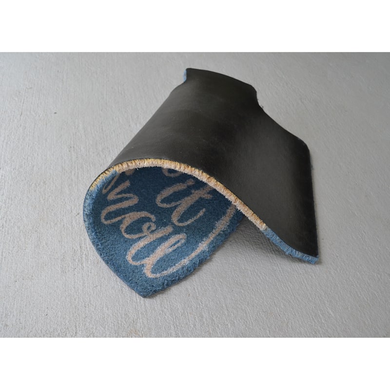 Let It Snow Outdoor Coir Non Skid Doormat