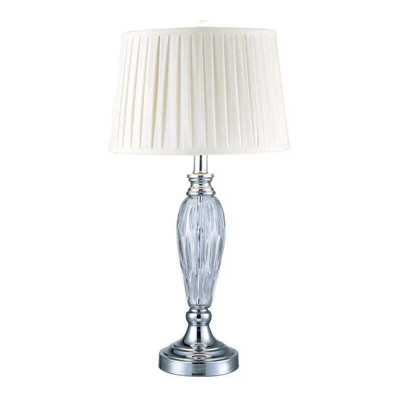 Vella 24 percent Lead Crystal Table Lamp