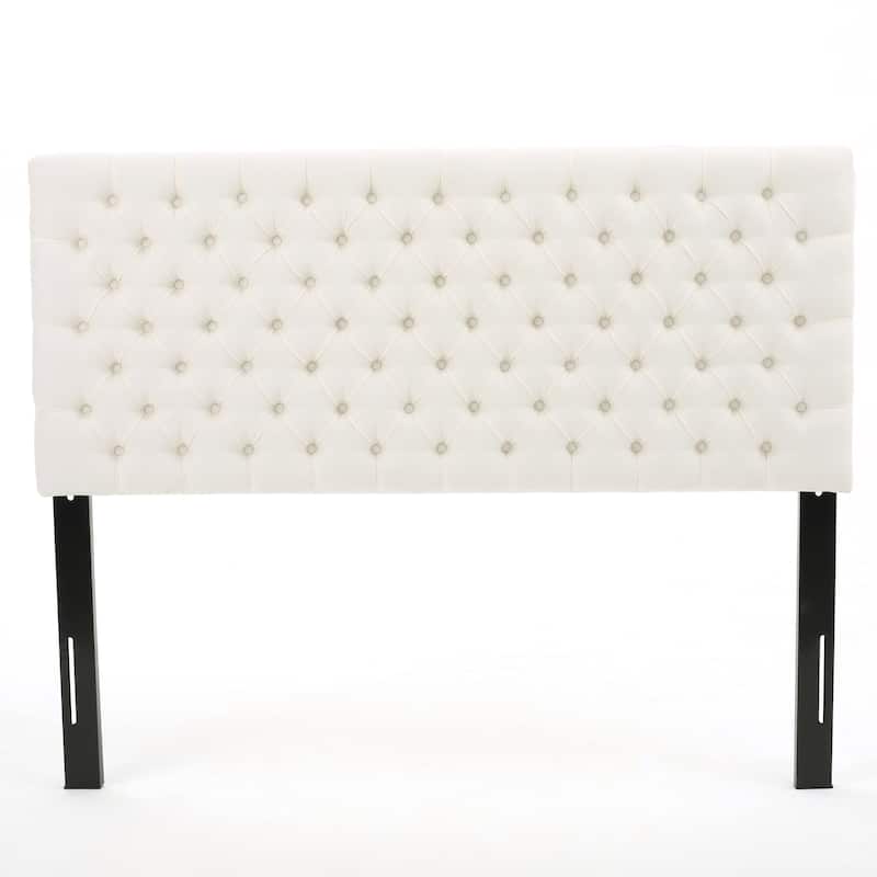 Headboard with a strong shape and robust button Diamond Tufted design