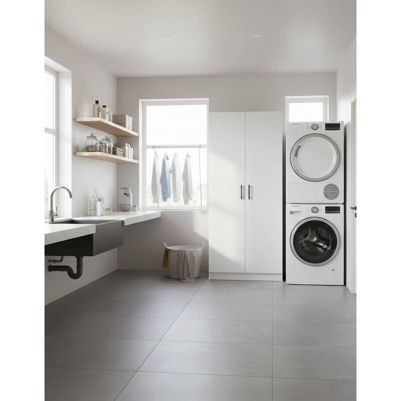 Modex Multi-Purpose Utility Storage Cabinet - W 31.5″ × D 15.7″ × H 70.9″