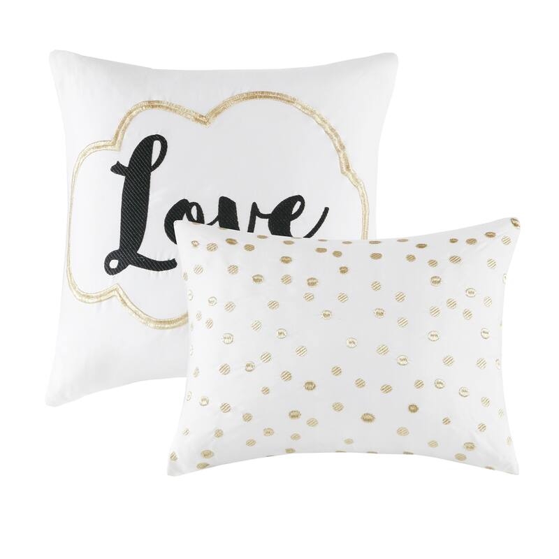 Intelligent Design Khloe 5-pc. Metallic Printed Comforter Set