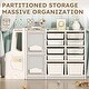 preview thumbnail 3 of 5, Multilayer Toy Picture Book Storage, Children's Floor Shelf Building Blocks & Plastic Organizer Basket