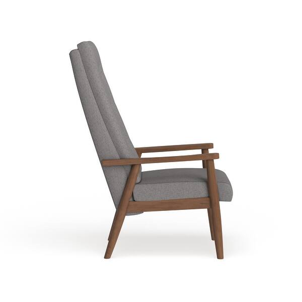 Shop Carson Carrington Forssa Mid Century Modern Button Tufted High Back Chair On Sale Overstock 20543767