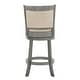 preview thumbnail 55 of 56, Verona Panel Back Swivel Counter Height Stool by iNSPIRE Q Classic