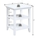 preview thumbnail 6 of 24, Convenience Concepts Tribeca End Table with Shelves